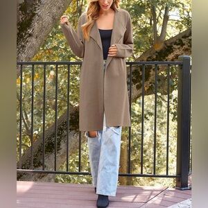 Elegant Tan Women's Coat